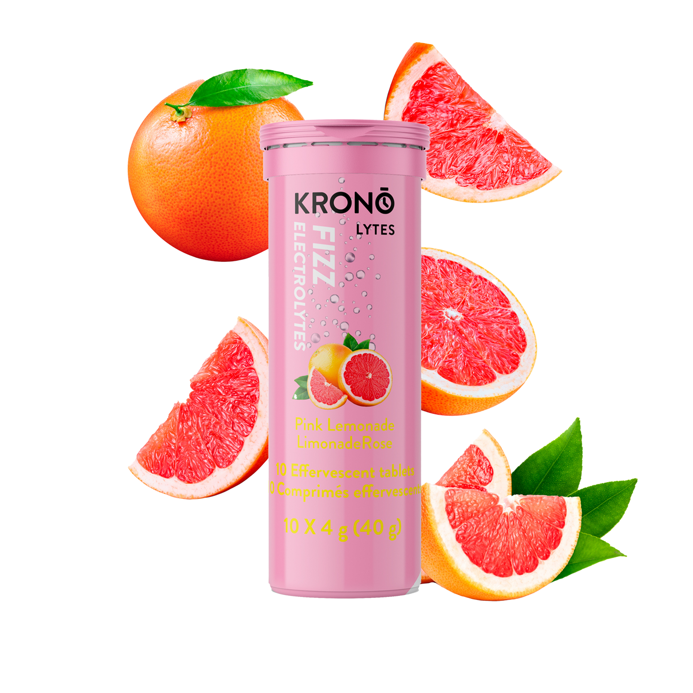 Krono Lytes pink lemonade fizz tube