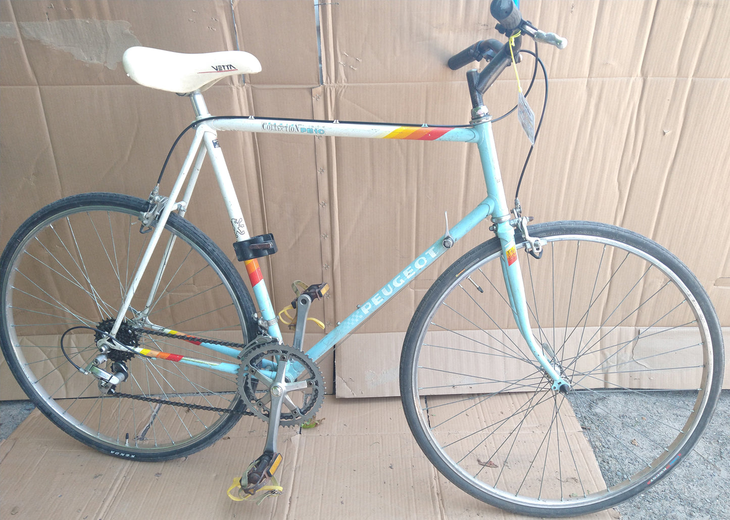 Peugeot PB10 XL road bike hybrid converted, consignment, no tax, no warranty