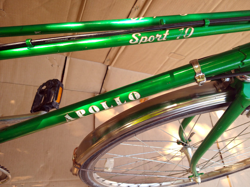 Apollo Sport 10 city bike conversion. Ladies style mixte frame. 700C. USED