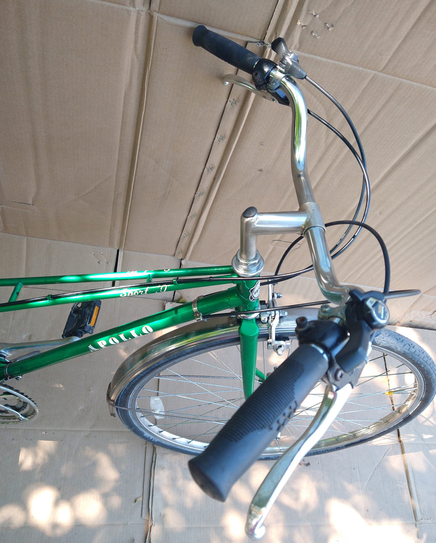 Apollo Sport 10 city bike conversion. Ladies style mixte frame. 700C. USED