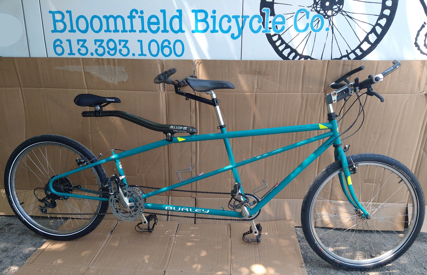 BURLEY Rock'nRoll Tandem with Allsop beam stoker Large USED consignment