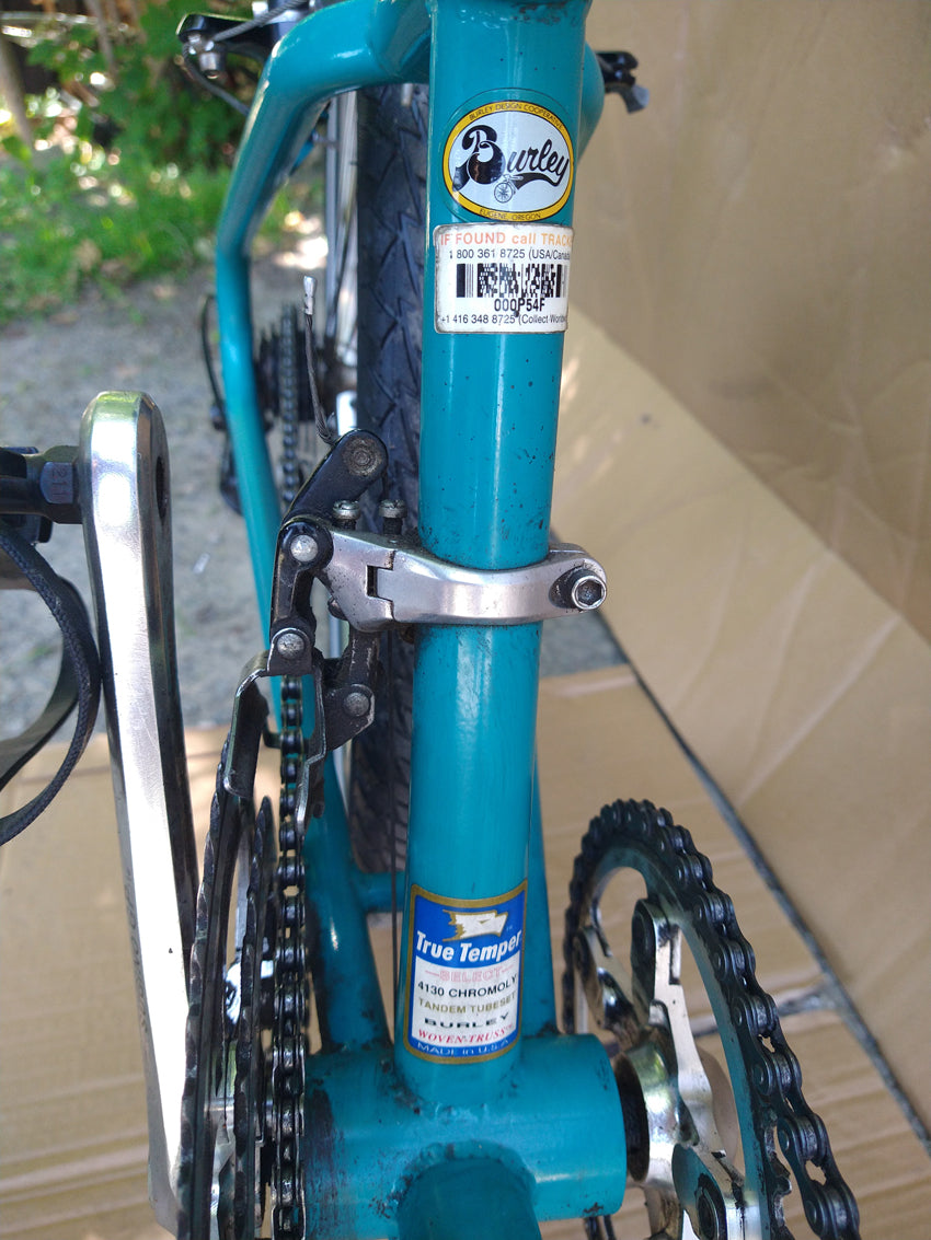 BURLEY Rock'nRoll Tandem with Allsop beam stoker Large USED consignment