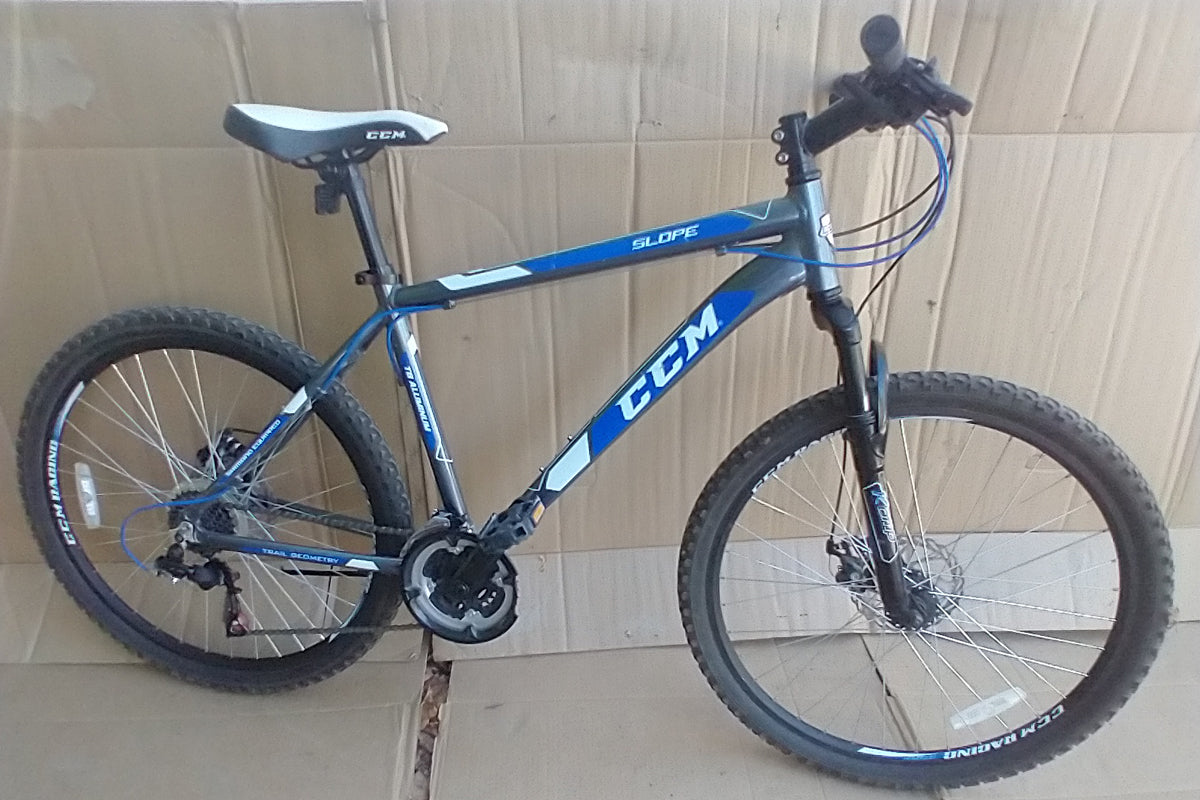 CCM Slope 26” mtb 21speed blue, USED,no tax,no warranty, on consignment