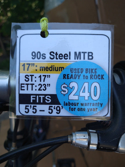 90s Diamond Back Sorrento 17" (M) USED one year warranty