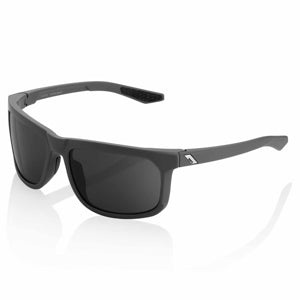 100% Sunglasses HAKAN cool grey/smoke lens