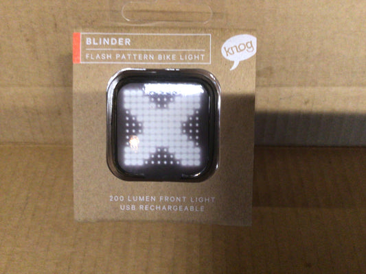 Knog blinder flash pattern bike light