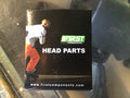 First 1 1/8” threadless silver F-996AW