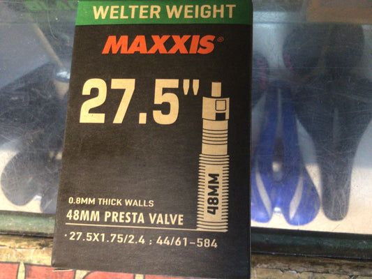 Maxxis 27.5”x1.75-2.4, 48mm presta tube