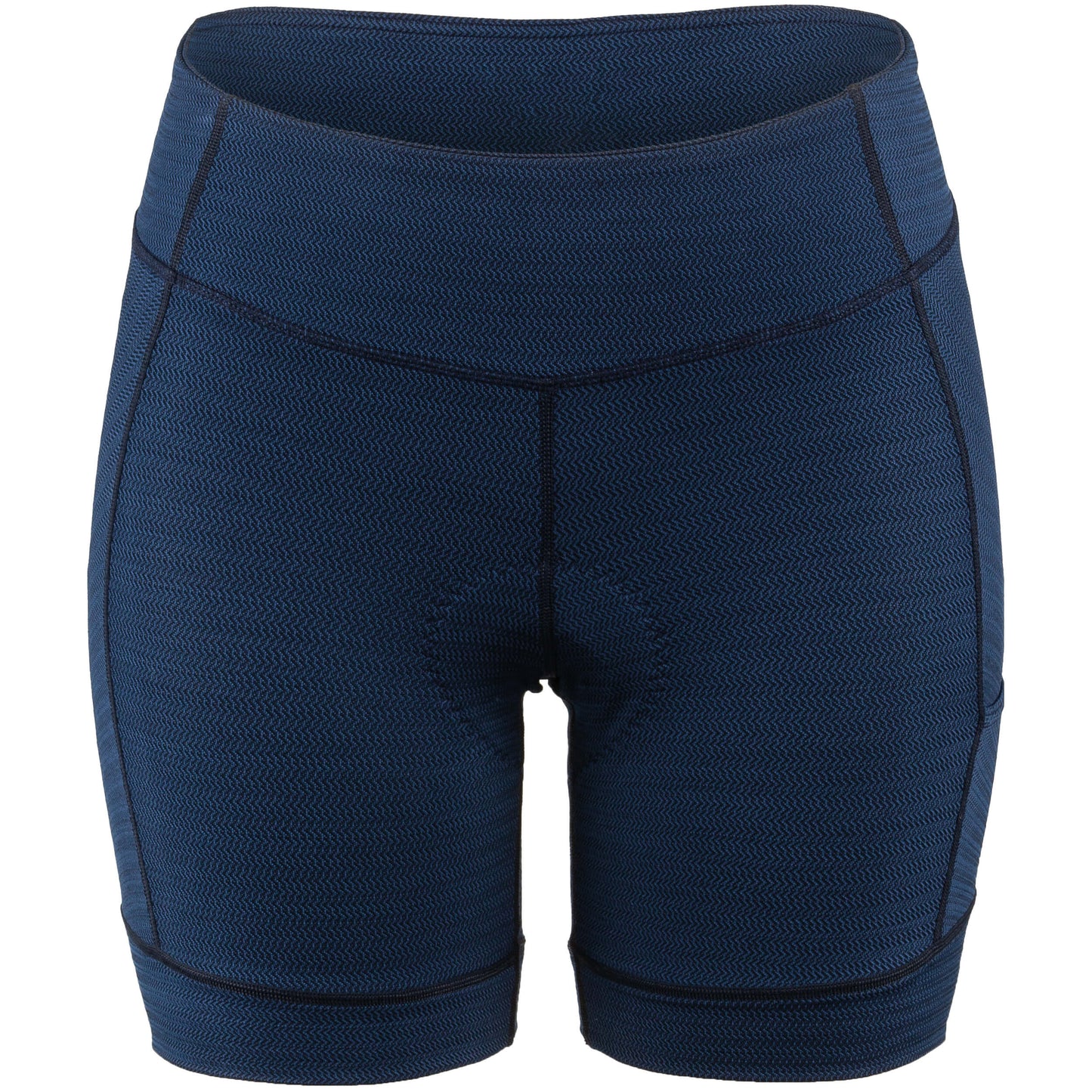 Louis Garneau Women's Fit Sensor Texture 5.5 Inch Short - large - Dark Night