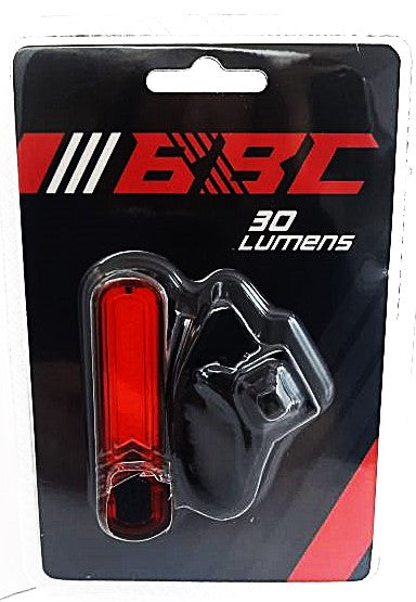 BBC Rear red light 60 lumens with 10 leds USB rechargeable