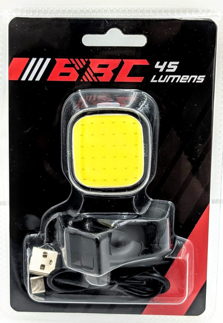 BBC Front white light 45 lumens USB rechargeable