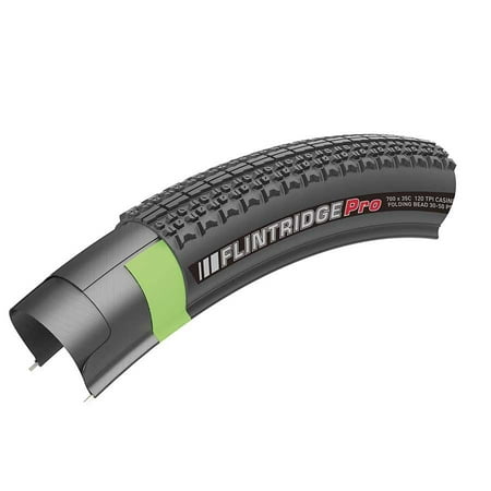 Kenda Flintridge Pro DTC GTC Tubeless Ready Folding Bicycle Tire - 700X35 - Black - 07769060