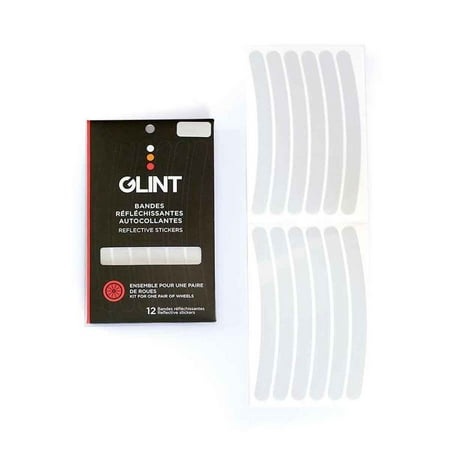 GLINT Reflective, Wheel Stickers, White, Kit - WW01