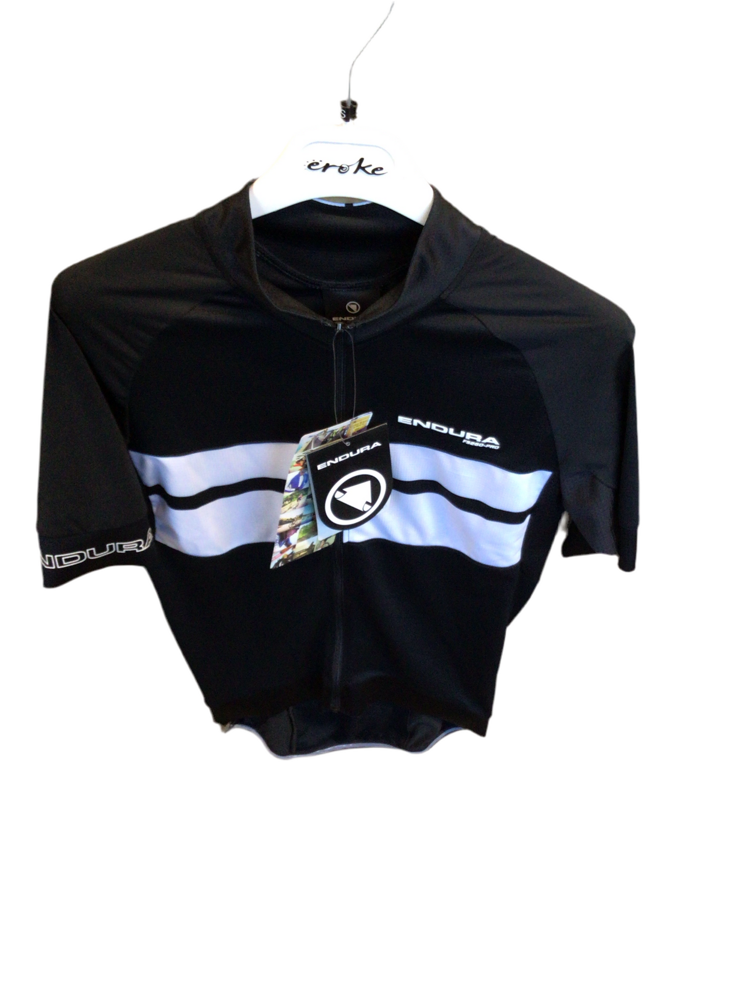 Endura pro,SS jersey,black,S