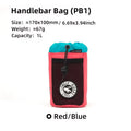 ULAC multi holster water bottle h/bar sack red blue