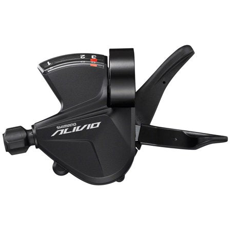 Shimano Alivio SL-M3100-L Shifter Left  3-Speed  RapidFire Plus  Optical Gear