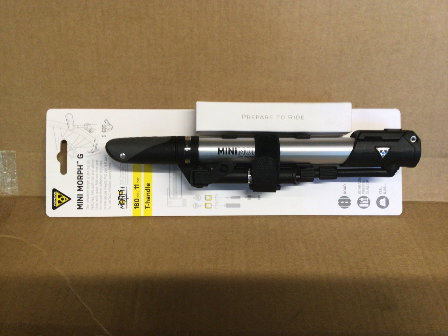 Topeak minimorph G mini floor pump