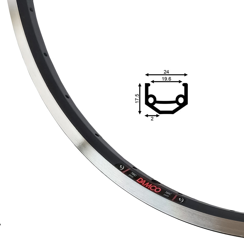 700 Damco 36H doublewall rim