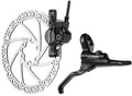Tektro Aurija disc brake (160mm rotor, caliper, lever, hose) Front