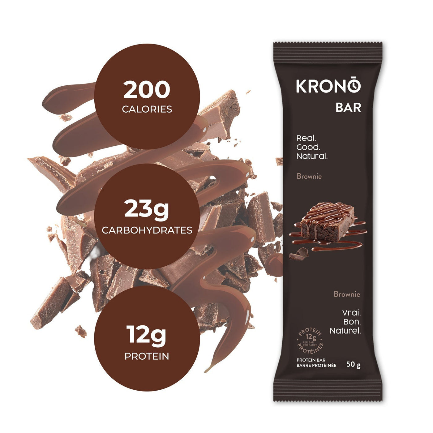 Krono brownie protein bar