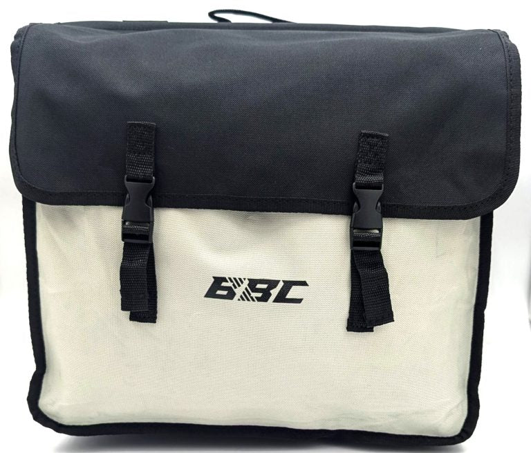 Safari Double rear pannier w/rain cover