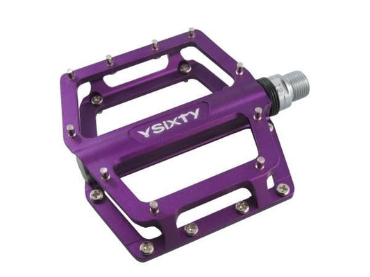 V-Sixty B-87 Flat/Platform purple Pedal with Sealed Bearings,