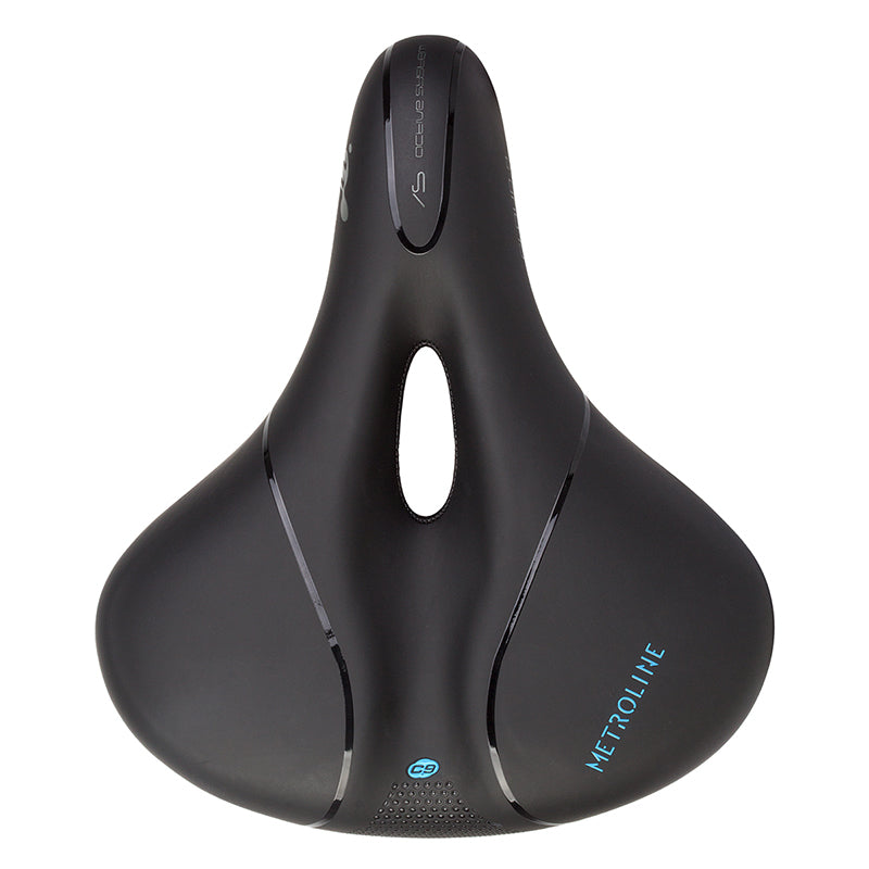 Cloud nine metroline elastomer/memory foam saddle