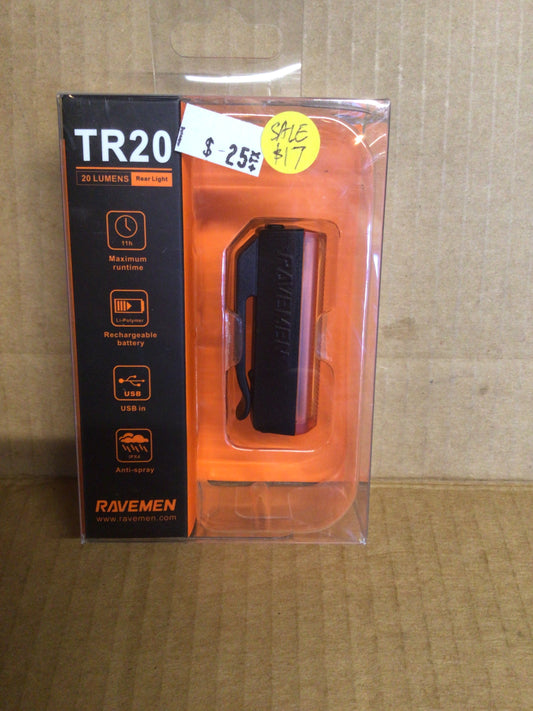 ravemen TR20 rear 20 USB