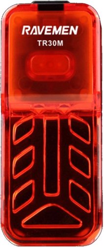 RAVEMEN - TR30M LED Tail Light - Black/Red