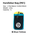 ULAC multi holster water bottle h/bar sack teal yellow