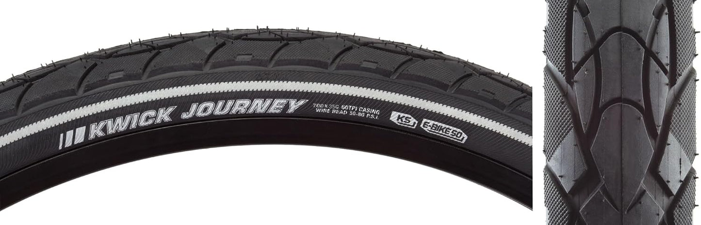 700 x 35 Kenda K1129 Kwik Journey tire wire bead