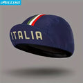 cycling cap blue italia poly