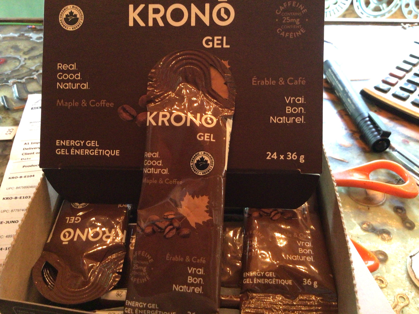 Krono maple gel w/caffeine