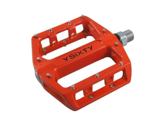 V-Sixty B-87 Flat/Platform orange Pedal with Sealed Bearings,