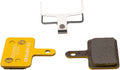 TEKTRO A10YS DISC BRAKE PAD - METAL/CERAMIC COMPOUND, FOR USE WITH 2-PISTON CALIPERS