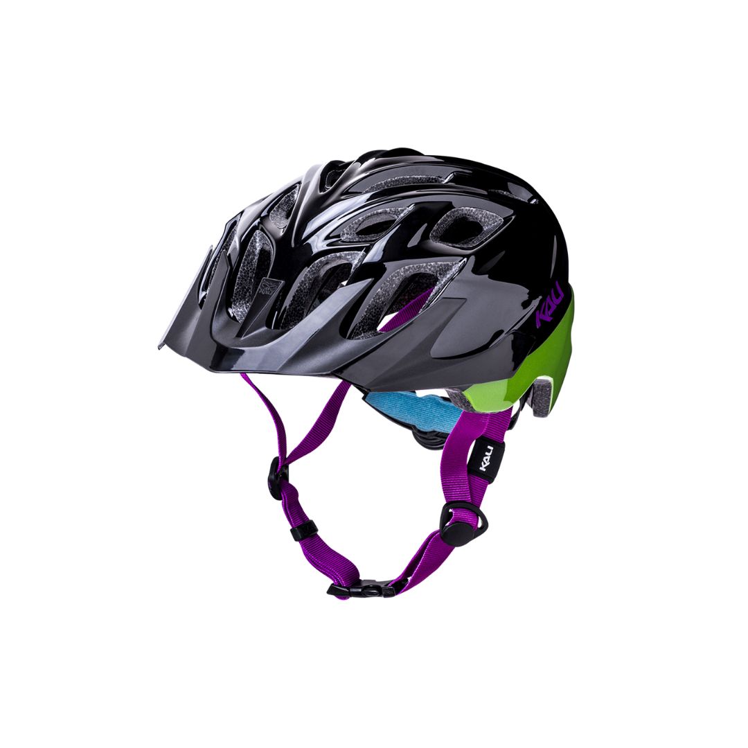 Kali chakra youth blk/grn helmet