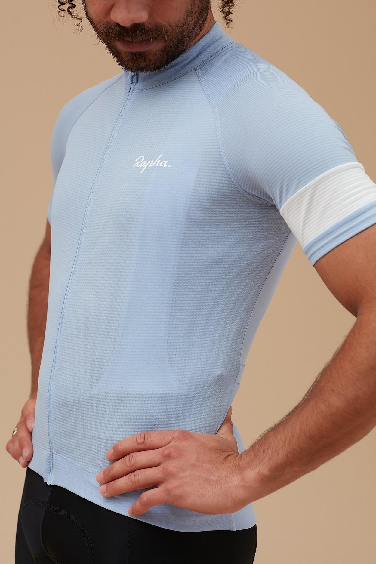 rapha core jersey light blue XXL cons