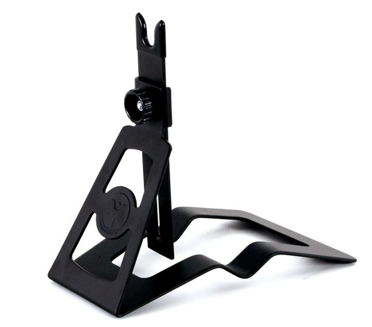 Floor bicycle display stand for rear wheel adjustable size