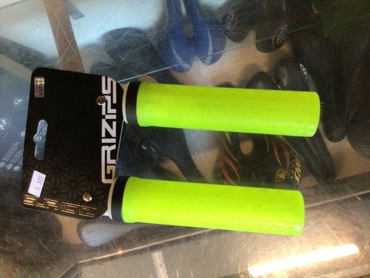 supacaz lock-on grips neon