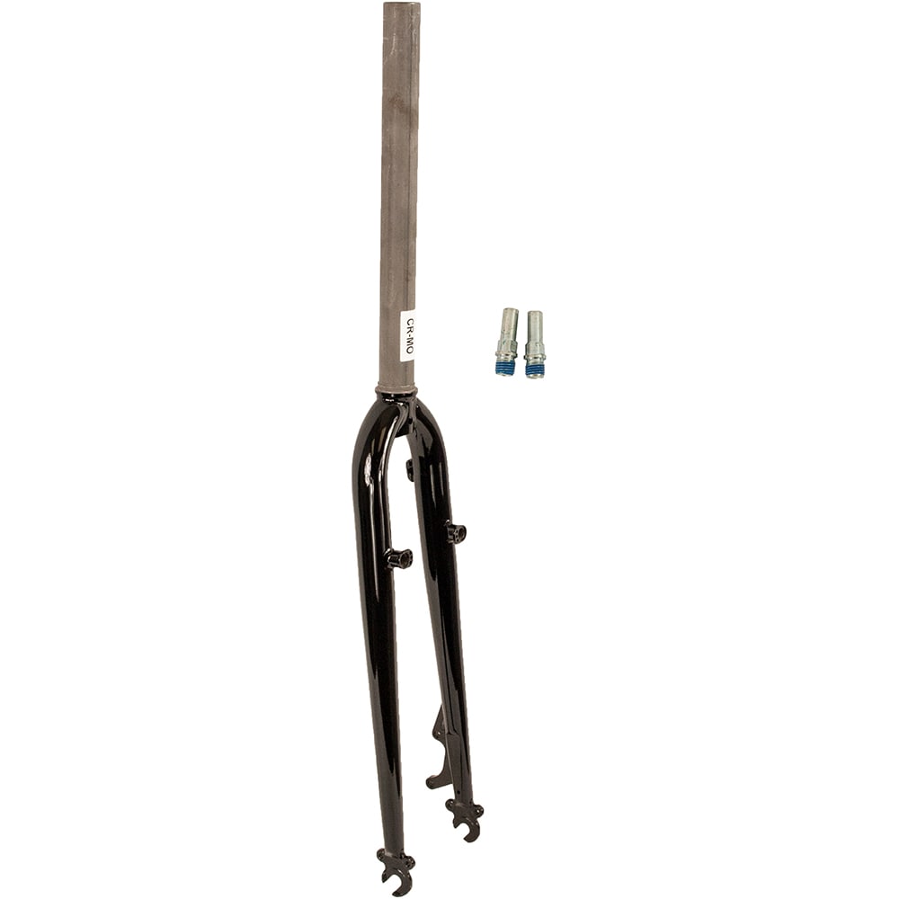 Action 700 1 1/8” disk/canti chromoly fork Q/R black