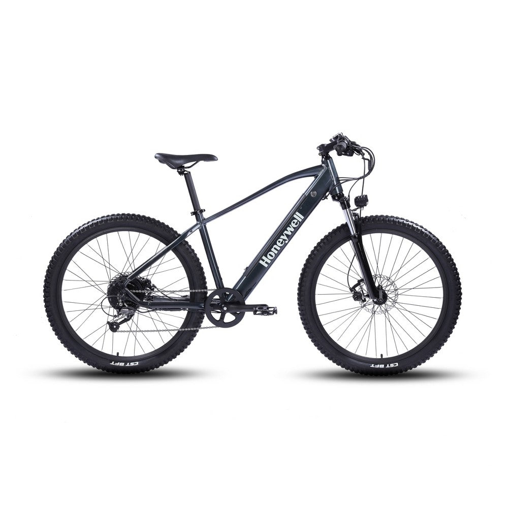 Honeywell 27.5" El Capitan Step Over Mountain Electric Bike - Gray