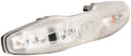MET USB LED Safety Light - Helmet-Mount, Yellow/Orange