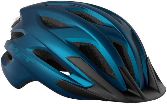 MET CROSSOVER MIPS HELMET - BLUE METALLIC, ONE SIZE