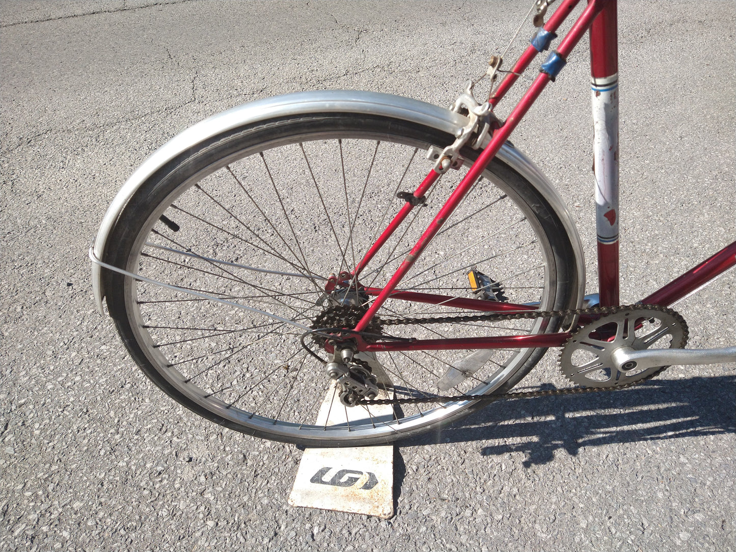 Sekine 56cm Hybrid Red,used, no tax, no warranty