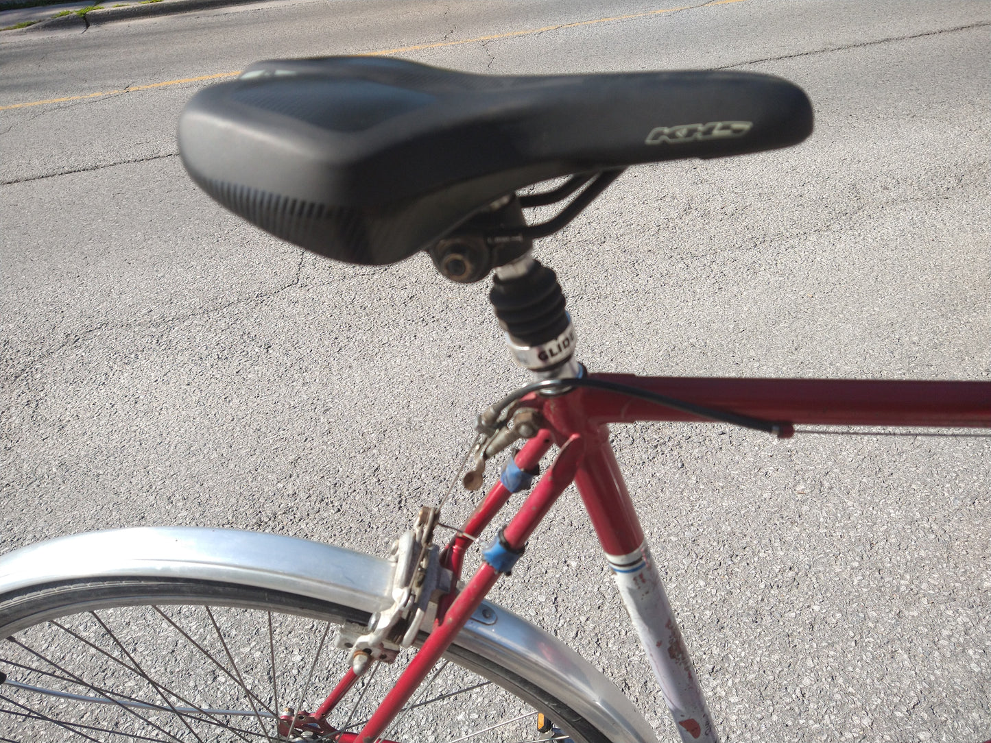 Sekine 56cm Hybrid Red,used, no tax, no warranty