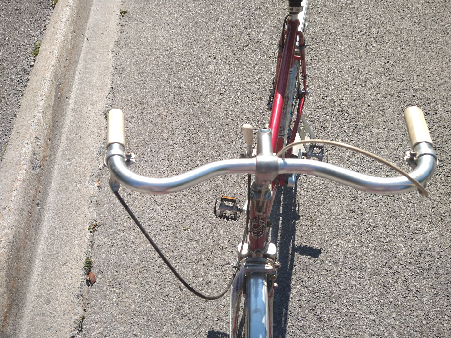 Sekine 56cm Hybrid Red,used, no tax, no warranty