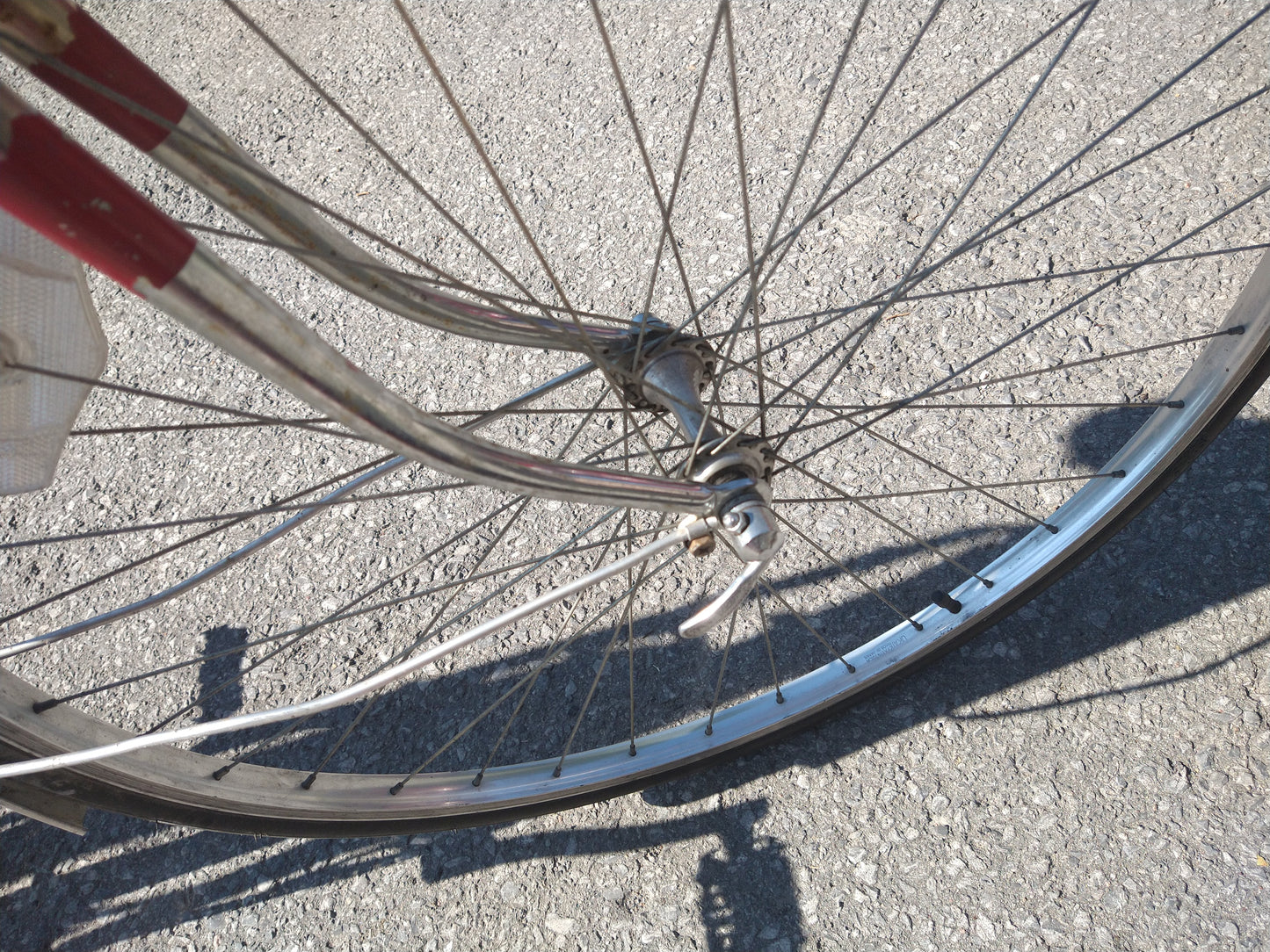 Sekine 56cm Hybrid Red,used, no tax, no warranty