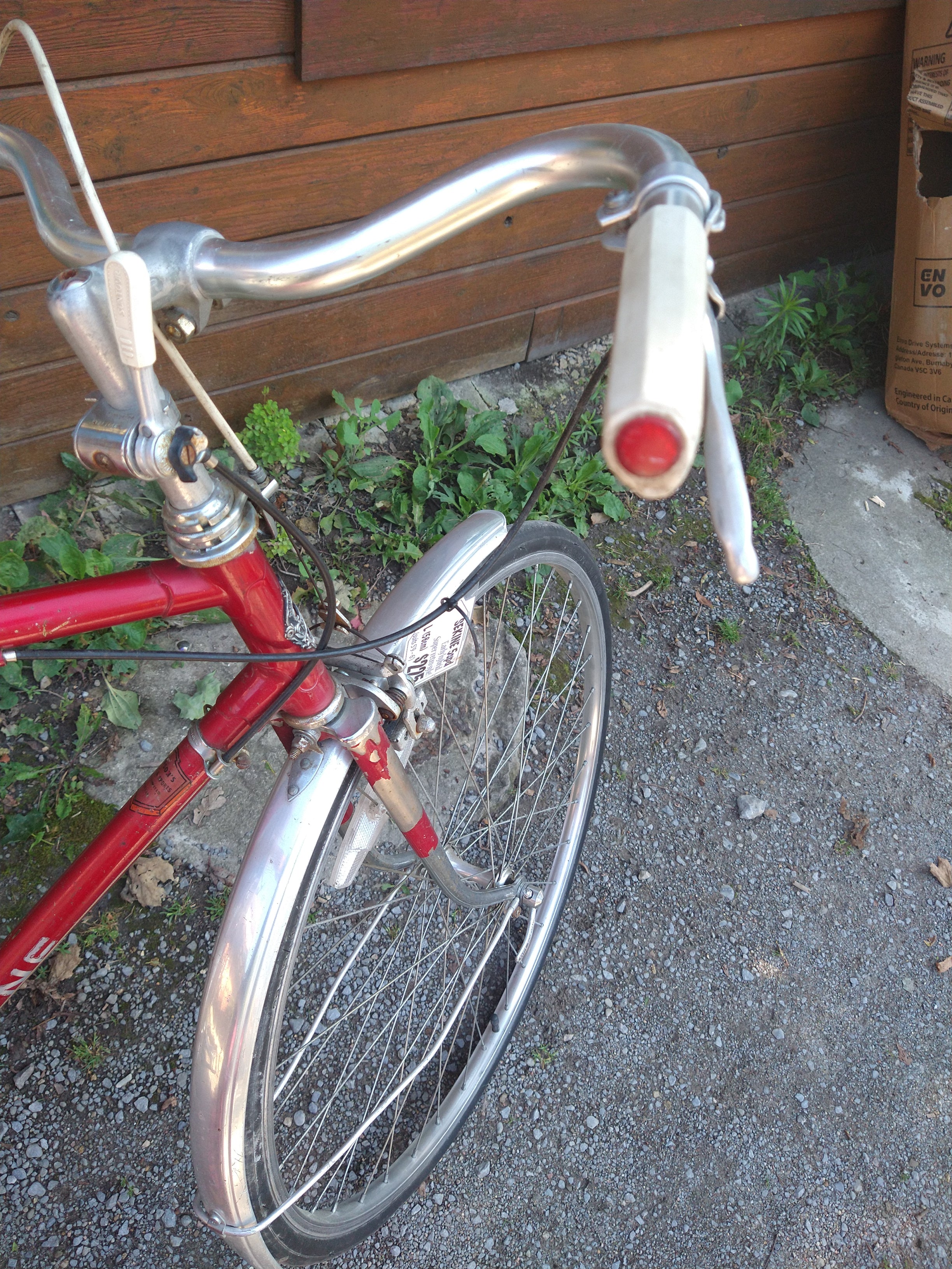 Sekine 56cm Hybrid Red,used, no tax, no warranty