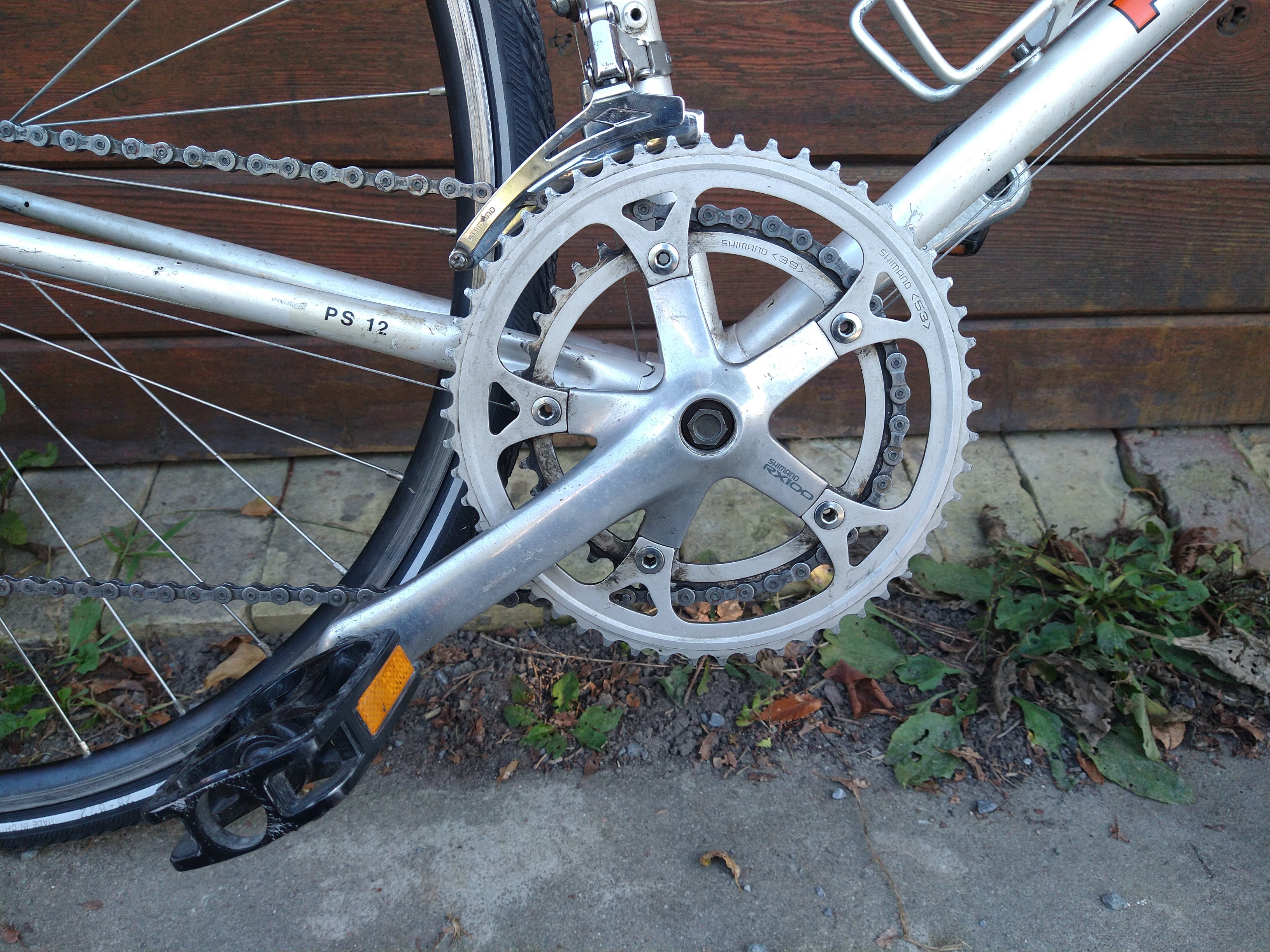 Peugeot competition 58cm Gravel conversion Grey,used, one year warranty