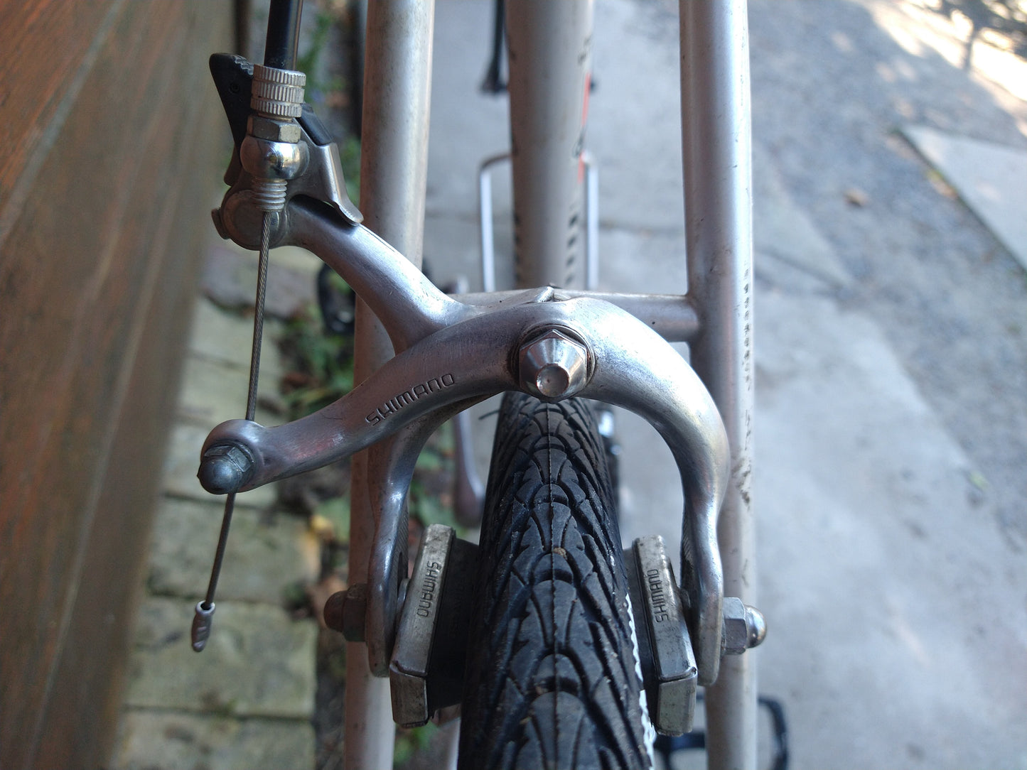 Peugeot competition 58cm Gravel conversion Grey,used, one year warranty